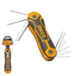 Cles hexagonales ingco 8pcs 2-8mm