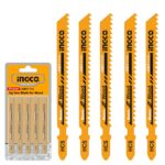 Lames pour scie sauteuse ingco 5pcs