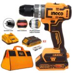 Visseuse perceuse  20v 2a  ma sans charbon ingco