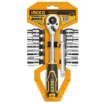 Cle a cliquet 12 pcs ingco