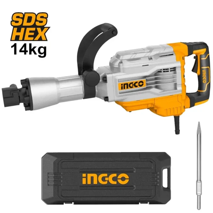 Marteau piqueur ingco 14kg 1700w – Image 1