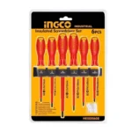 Tournevis ingco 6 pcs isolants 1000v