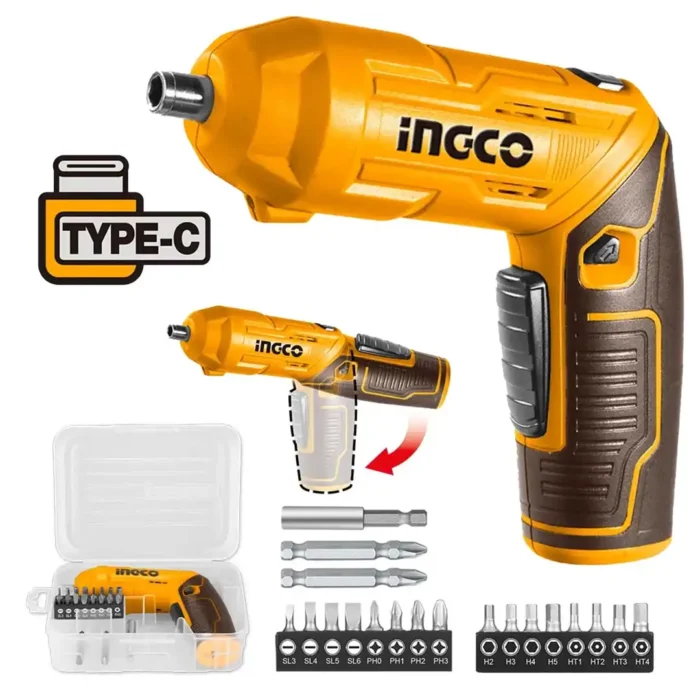 Visseuse ingco 4v type-c – Image 1