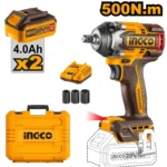 Cle a choc 20v 4a valise ingco