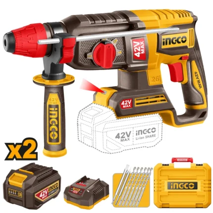 Marteau perforateur ingco 42v