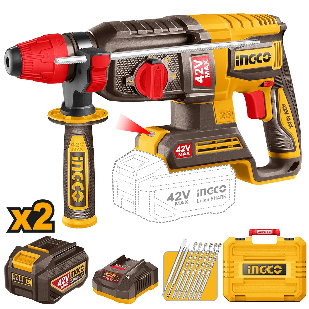 MARTEAU-PERFORATEUR-INGCO-42V.webp Marteau perforateur ingco 42v – Image 1