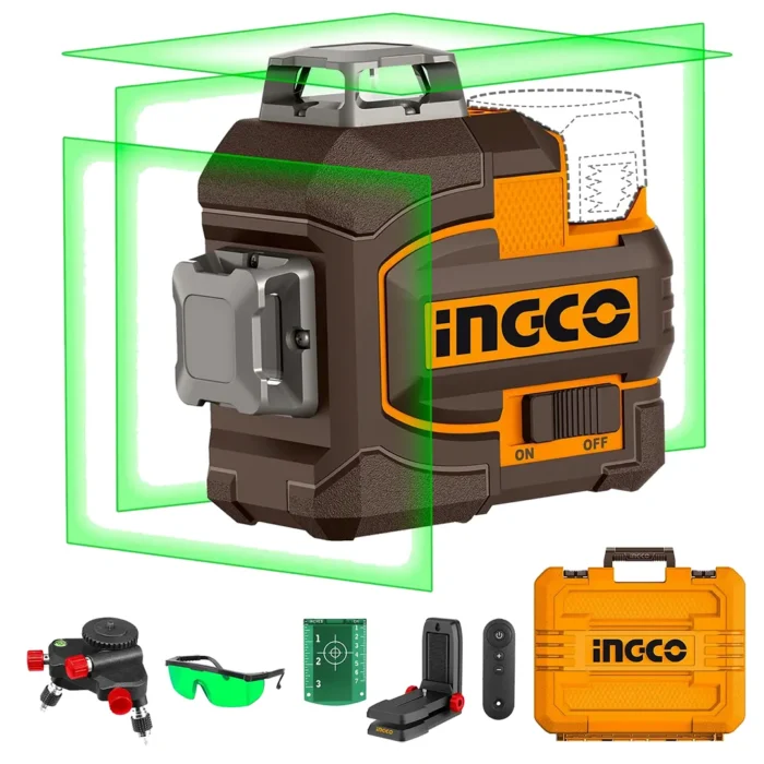 Niveau laser ingco 12 lignes 35m – Image 1